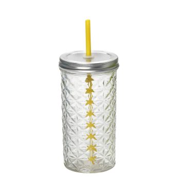 ΠΟΤΗΡΙ ΜΕ ΚΑΠ. ΚΑΙ ΚΑΛΑΜ. ΔΙΑΦΑΝΟ 475ML 8.5χ16ΕΚ. INT8820K12 Espiel