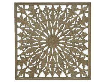 Επιτοίχιο Ξυλόγλυπτο Διακοσμητικό 90x90x2.5cm