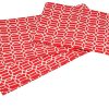 ΤΡΑΠΕΖΟΜΑΝΤΗΛΟ ΚΟΚΚΙΝΟ-ΛΕΥΚΟ ΒΑΜΒΑΚ. 120χ120 ΕΚ TEX206 Espiel