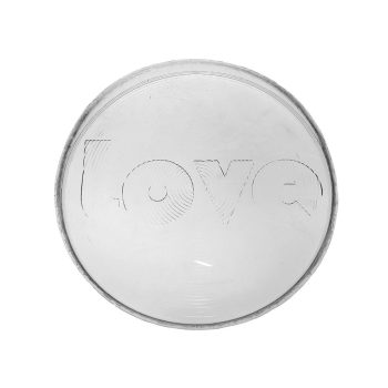 LOVE ΠΙΑΤΕΛΑ ΔΙΑΦΑΝΗ ΜΙΚΡΗ 22ΕΚ. HOR1424K1 Espiel