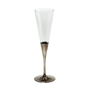 V-LINE PLATINE ΠΟΤΗΡΙ V CHAMPAGNE ΔΙΑΦ.-ΠΛΑΤΙΝΑ 150CC 4