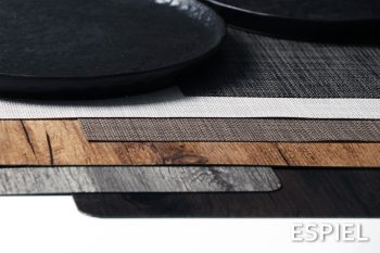 Alternative view of ΣΟΥΠΛΑ PVC ΚΑΦΕ "ΞΥΛΟ" 45Χ30ΕΚ. (sm)