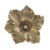 INART ΔΙΑΚΟΣΜ. TOIXOY ΛΟΥΛΟΥΔΙ RESIN ΧΡΥΣΟ 29X5X27 Χρυσό Πολυρεζίνη 3-70-446-0058