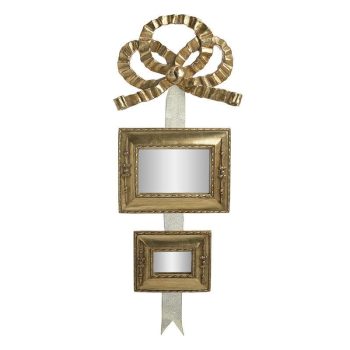 INART ΚΑΘΡΕΠΤΗΣ ΤΟΙΧΟΥ RESIN ΧΡΥΣΟΣ 20X2X60 Χρυσό Γυαλί