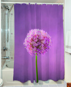 Κουρτίνα μπάνιου Smooth Art 3065 190x180 Μωβ   Beauty Home