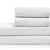 Beauty Home Πετσέτα Μπάνιου Ξενοδοχείου Ionic 480gsm Greek Border 100% Cotton 70x140 Λευκό
