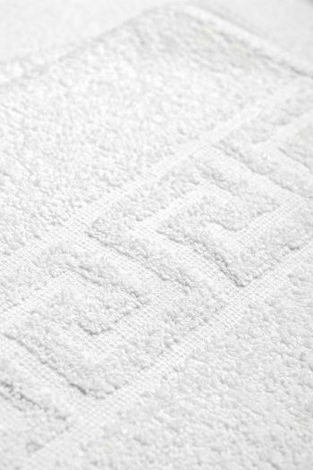 Alternative view of Πετσέτα Προσώπου Ξενοδοχείου Gentle 500gsm Greek Border 100% Cotton 50x95 Λευκό