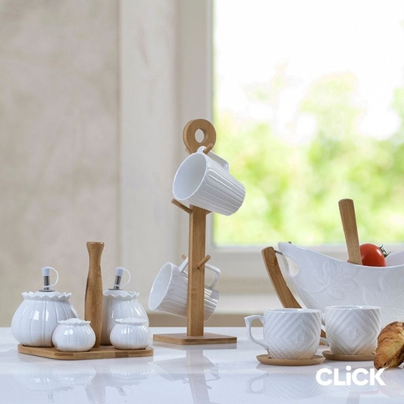 CLICK S/6 ΚΟΥΠΑ ΠΟΡΣΕΛΑΝΗΣ ΛΕΥΚΟ/NATURAL 360CC 16X20X38 6-60-476-0003 - Image 2