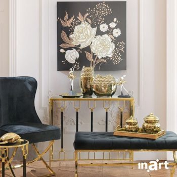 Alternative view of INART ΔΟΧΕΙΟ ΜΕ ΚΑΠΑΚΙ ΚΕΡΑΜΙΚΟ ΧΡΥΣΟ Φ17Χ22 3-70-847-0066