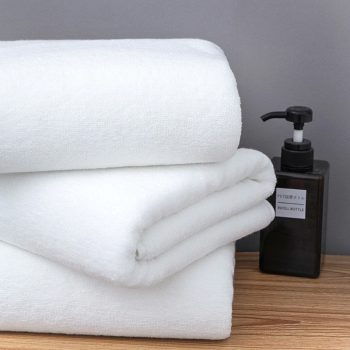 Beauty Home Πετσέτα Μπάνιου Ξενοδοχείου Delicate Art Ε3028 650gsm 100% Cotton 80x150 Λευκό