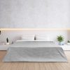 Beauty Home Κουβέρτα King Size διπλής όψεως Cross matelasse Art 11173 260x270 Γκρι