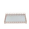 ΔΙΣΚΟΣ ΟΡΘΟΓΩΝ. ΜΕΤΑΛΛΙΚΟΣ ROSE-GOLD ΜΕ ΚΑΘΡΕΦΤΗ 45Χ30Χ5