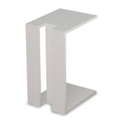 Βοηθητικό τραπέζι Muju pakoworld σε χρώμα λευκό 40x30x57εκ 119-000767