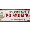 ΤΑΜΠΕΛΑ "NO SMOKING" 13x36 CM LOG222 Espiel