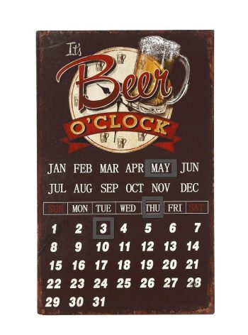 ΗΜΕΡΟΛΟΓΙΟ "BEER O'CLOCK" 40ΕΚ LOG414 Espiel