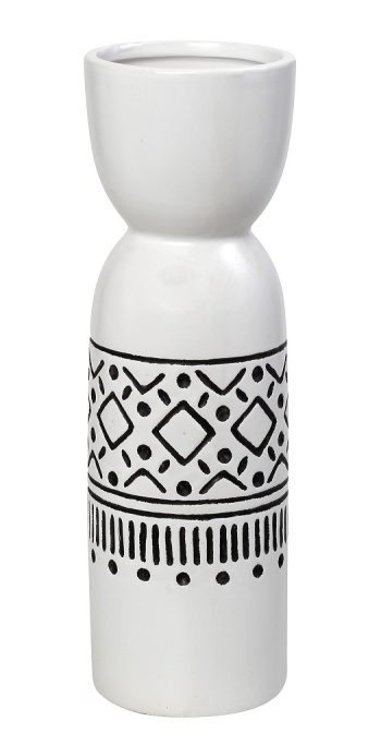 BAZO ΚΕΡΑΜΙΚ. ΛΕΥΚΟ TRIBAL 15Χ15Χ48ΕΚ. CER2300 Espiel