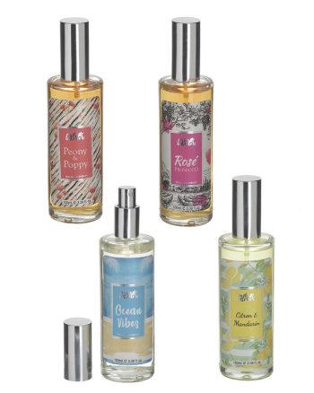 CLICK S/4 ΑΡΩΜΑΤΙΚΟ SPRAY ΥΦΑΣΜΑΤΩΝ/ΧΩΡΟΥ 4 ΑΡΩΜΑΤΑ 100mL Πολύχρωμο   Χαρτί Γυαλί 5-70-933-0002