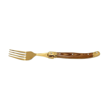 ANTIQUE CUT ΠΙΡΟΥΝΙ STEAK ΧΡΥΣΟ ΛΑΒΗ ΧΡΩΜΑ ΞΥΛΟΥ SS420 1,5ΜΜ 20.5ΕΚ