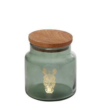 JUNGLE ZEBRA ΠΡΑΣΙΝΟ ΔΟΧΕΙΟ ΜΕ ΚΑΠΑΚΙ 635ML 10X11EK. RAB615 Espiel
