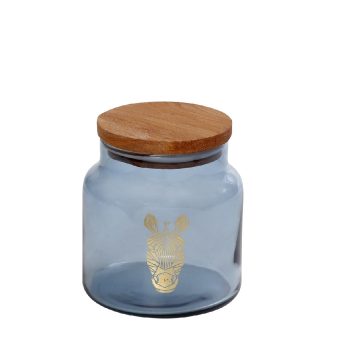 JUNGLE ZEBRA ΜΠΛΕ ΔΟΧΕΙΟ ΜΕ ΚΑΠΑΚΙ 635ML 10X11EK. RAB627 Espiel