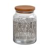 LABYRINTH SILVER ΔΟΧΕΙΟ ΜΕ ΚΑΠΑΚΙ 890ML 10X14