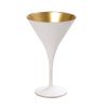 MAYA WHITE GOLD ΠΟΤΗΡΙ MARTINI ''ΚΩΝΙΚΟ'' ΛΕΥΚΟ-ΧΡΥΣΟ MAT 250CC 10