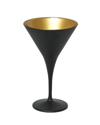 MAYA BLACK GOLD ΠΟΤΗΡΙ MARTINI "ΚΩΝΙΚΟ" ΜΑΥΡΟ-ΧΡΥΣΟ MAT 250CC 10