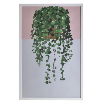 INART ΠΙΝΑΚΑΣ ΜΕ ΠΛΑΙΣΙΟ PRINTED PL/MDF ΦΥΤΟ 40Χ3X60 Πολύχρωμο  Μοριοσανίδα  Χαρτί