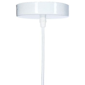 Alternative view of Φωτιστικό οροφής μονόφωτο PWL-1102  Ε27 μπεζ Φ44x31εκ