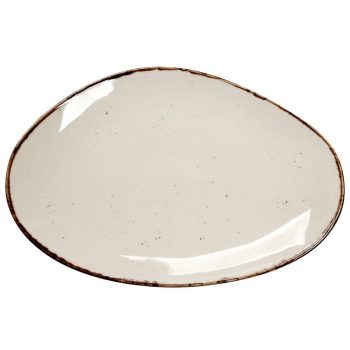 TERRA CREAM ΠΙΑΤΕΛΑ ΟΒΑΛ  36χ24.5χ2.5ΕΚ TLK107K6 Espiel