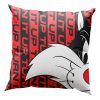 Beauty Home Μαξιλάρι με γέμιση Art 6192 Space Jam Sylvester 40x40 Κόκκινο