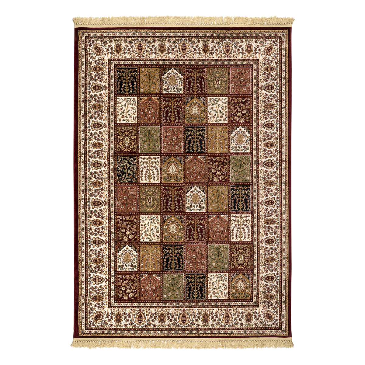Σετ Κρεβ/ρας 3τμχ Classic αrt 9063 Red Κόκκινο Beauty Home