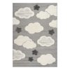 Beauty Home Χαλί Loop Art 9558 133x190 Grey White Γκρι Λευκό
