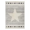 Beauty Home Χαλί Loop Art 9559 133x190 Grey Grey White Γκρι Λευκό