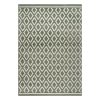 Beauty Home Πατάκι Vibe Art 9573 67x150 Mint White Μέντα Λευκό
