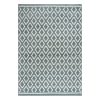 Beauty Home Πατάκι Vibe Art 9574 67x150 Blue White Σιέλ Λευκό