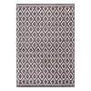 Beauty Home Πατάκι Vibe Art 9578 67x150 Lila White Λιλά Λευκό