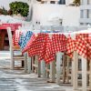 Beauty Home Επαγγελματικό τραπεζομάντηλο Checks Art Ε8494 145x220 Πράσινο