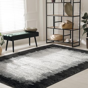 Beauty Home Σετ Κρεβ/ρας 3τμχ Prestige Art 9321 Grey Black - Γκρι Μαύρο