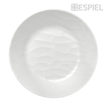 Alternative view of WHITE ΠΙΑΤΟ ΒΑΘΥ ΣΤΡΟΓΓ. 19ΕΚ WAVY MATTE ΜΕΛΑΜΙΝΗΣ