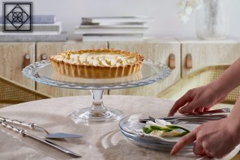 Alternative view of MAXI PATISSERIES FOOTED PLATE D: 37 H: 11.7 P/42 GB1.OB2. (sm)