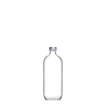 ICONIC BOTTLE W/ METAL LID 360CC H: 17