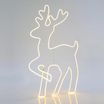 ΤΑΡΑΝΔΟΣ, 5m NEON LED ΦΩΤΟΣΩΛΗΝΑΣ, ΜΟΝΟΚΑΝΑΛΟΣ, ΘΕΡΜΟ ΛΕΥΚO, 54x89cm, IP44