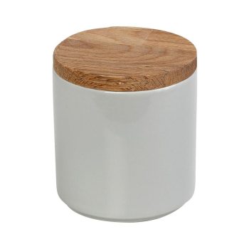 dis-light-grey-essentials-δοχειο-με-ξυλ-καπακι-12χ12χ10εκ