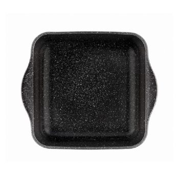 BORCAM NON-STICK BLACK SQ. TRAY 1950CC 25