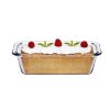 BORCAM MIDI RECT. CAKE DISH 1120CC 25X11