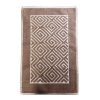 LABYRINTH BROWN ΧΑΛΙ 90% COTTON/10% POLYESTER 140Χ200ΕΚ LAX221 Espiel