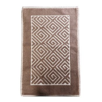 LABYRINTH BROWN ΧΑΛΙ 90% COTTON/10% POLYESTER 140Χ200ΕΚ LAX221 Espiel