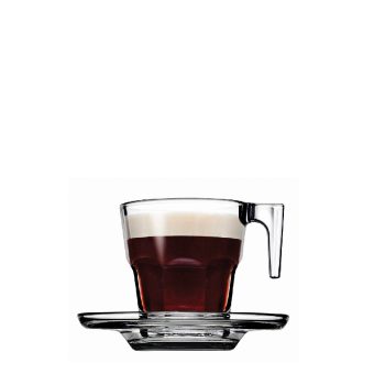 CASABLANCA CUP AND SAUCER TEMP. 70ML H:6 D:5