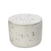 ΔΟΧΕΙΟ ΜΕΓΑΛΟ ΚΥΛΙΝΔΡΙΚΟ ΜΕ ΚΑΠΑΚΙ ΜΩΣΑΙΚΟ ΛΕΥΚΟ 13Χ13Χ9ΕΚ TZL112 Espiel